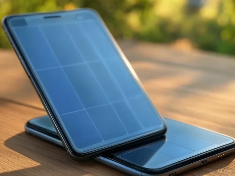 Avances en Tecnología Solar para Dispositivos Móviles