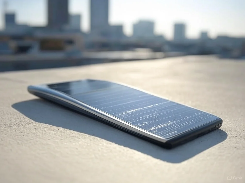 Avances en Tecnología Solar para Dispositivos Móviles