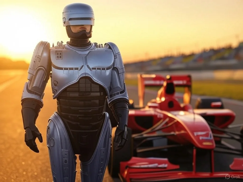 China despliega su Robocop en el Gran Premio de Fórmula 1