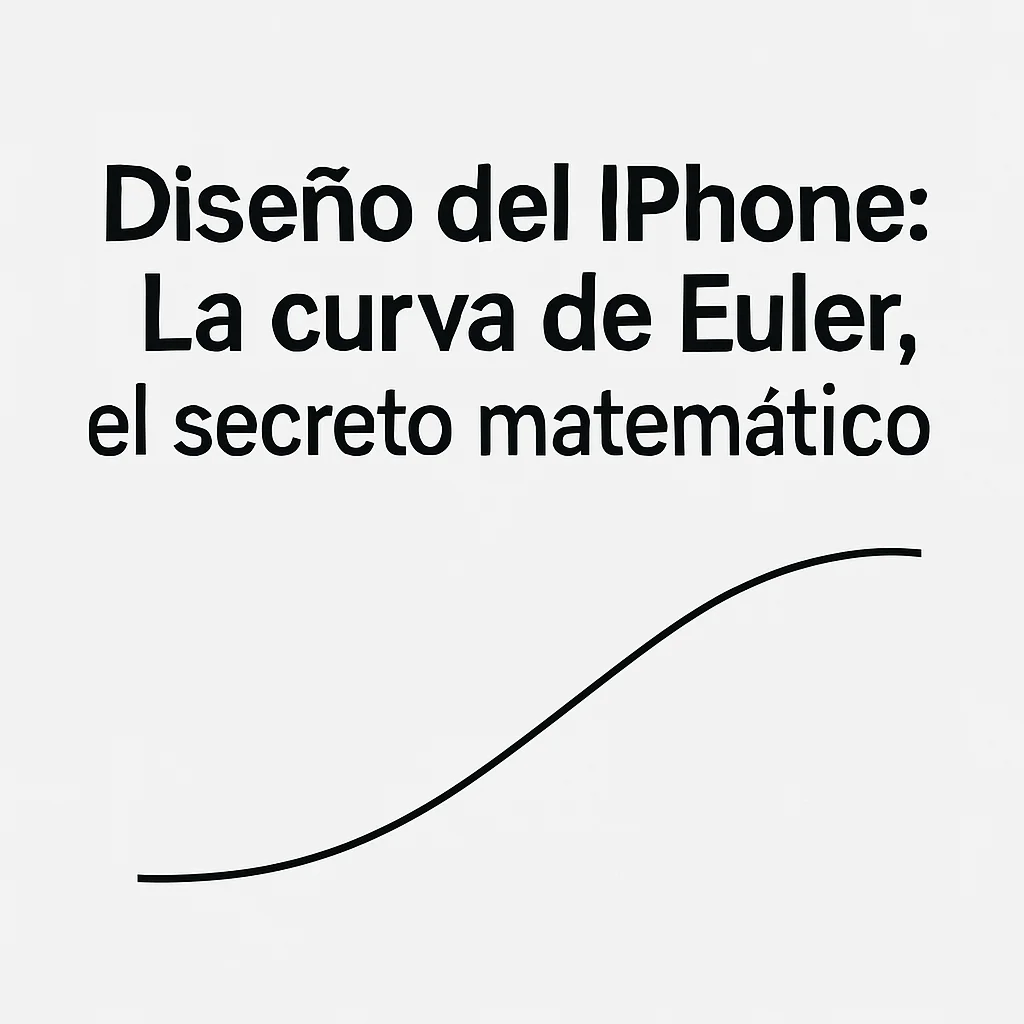 Diseño del iPhone La curva de Euler el secreto matemático