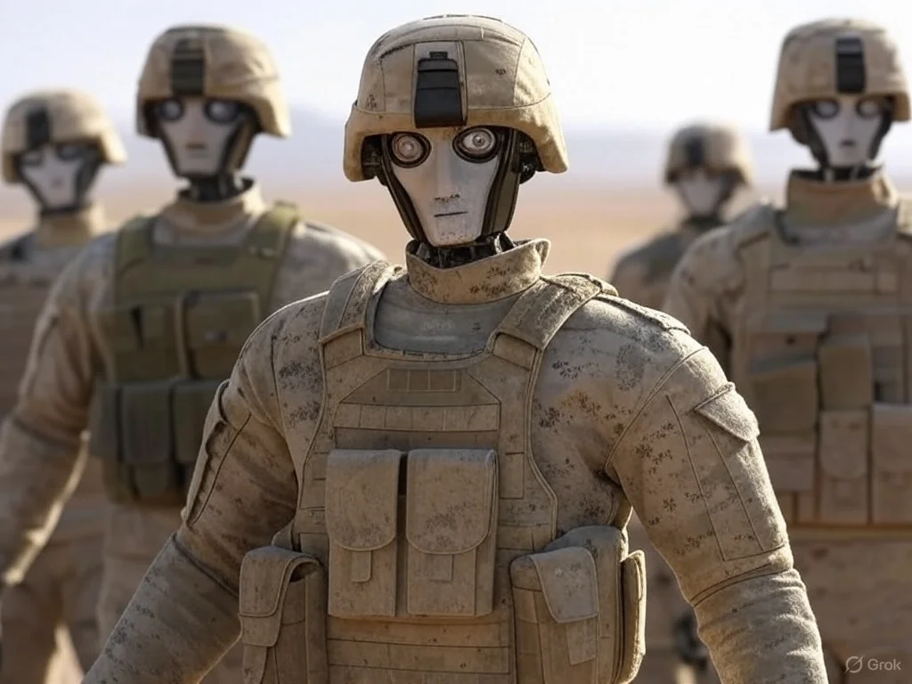 Ejército de Robots Humanoides