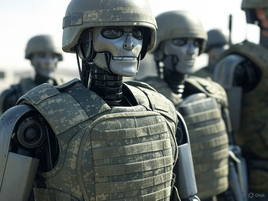 Ejército de Robots Humanoides