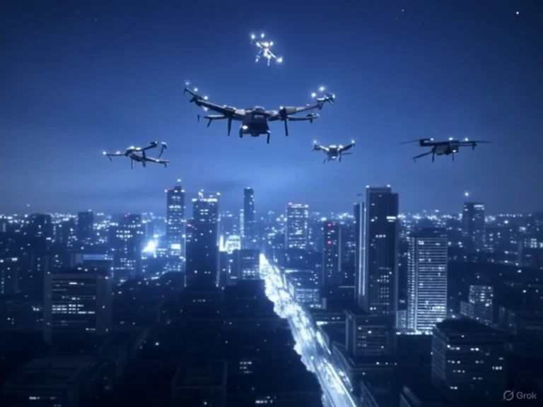 Emiratos se enamora de los espectáculos con drones