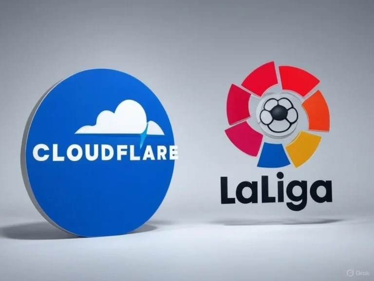LaLiga y Cloudflare en disputa legal por el bloqueo de IPs
