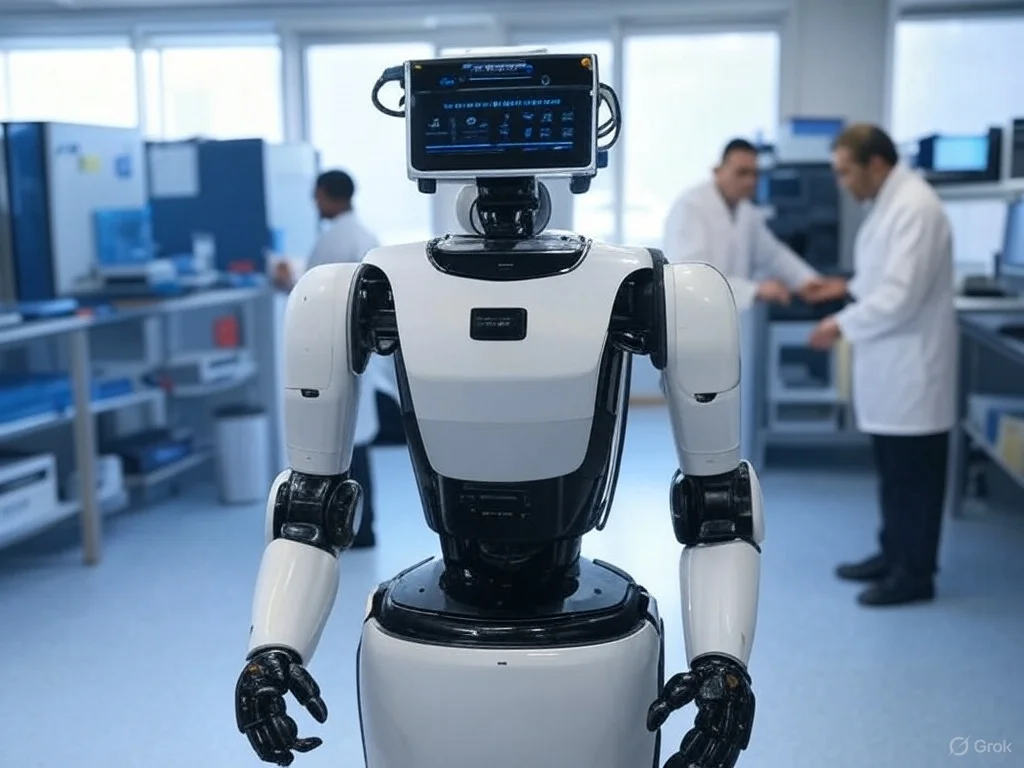 Laboratorio de Robótica con IA en Getafe