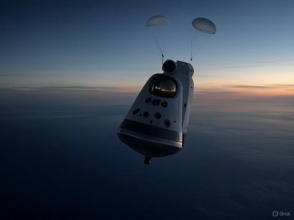 Los astronautas atrapados en el espacio regresan a la Tierra