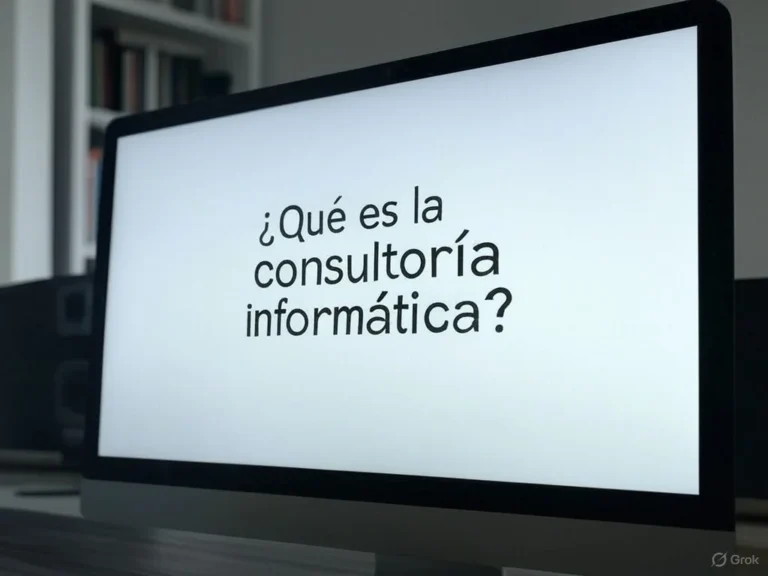 Qué es la consultoría informática
