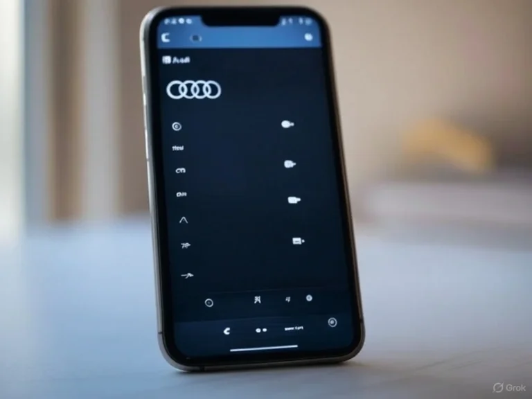 audi smartphone interface