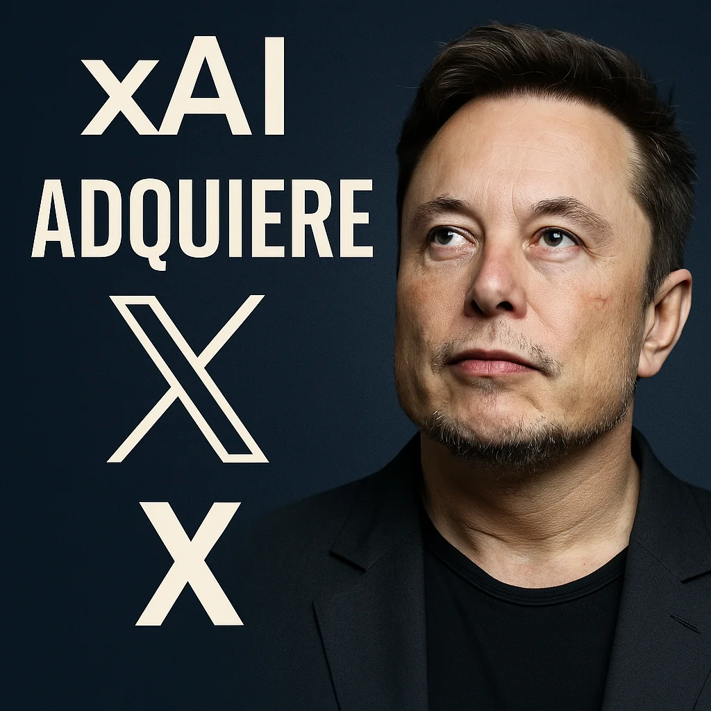 xAI de Elon Musk adquiere X