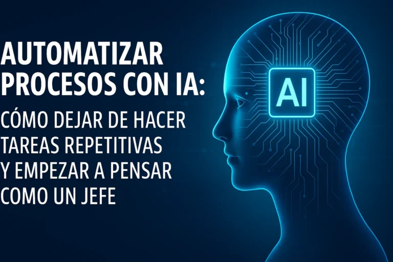 Automatizar procesos con IA