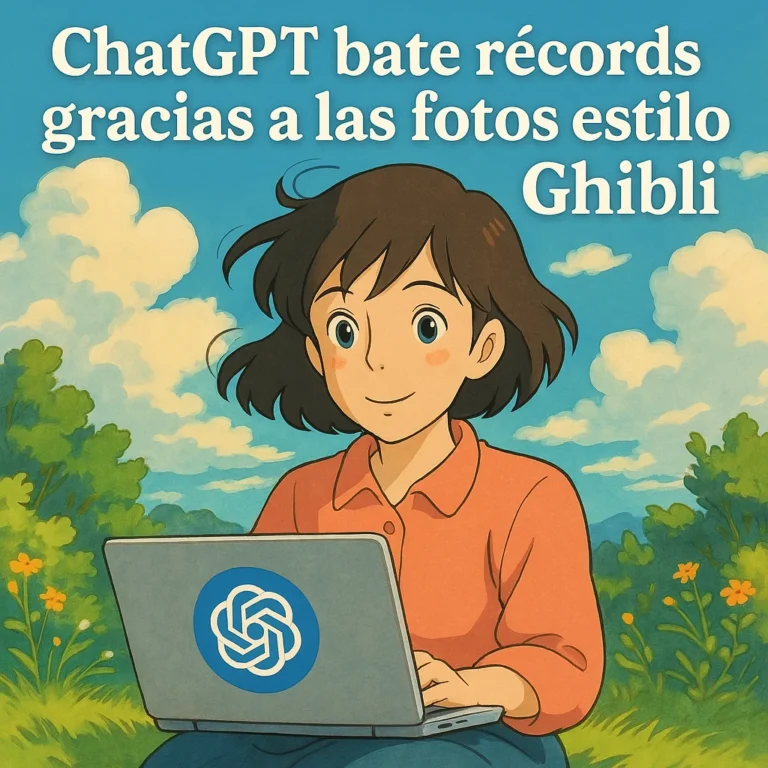 ChatGPT bate récords gracias a las fotos estilo Ghibli