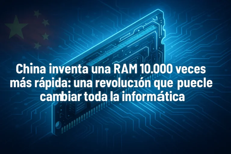 China desarrolla una RAM 10.000 veces más rápida que la actual