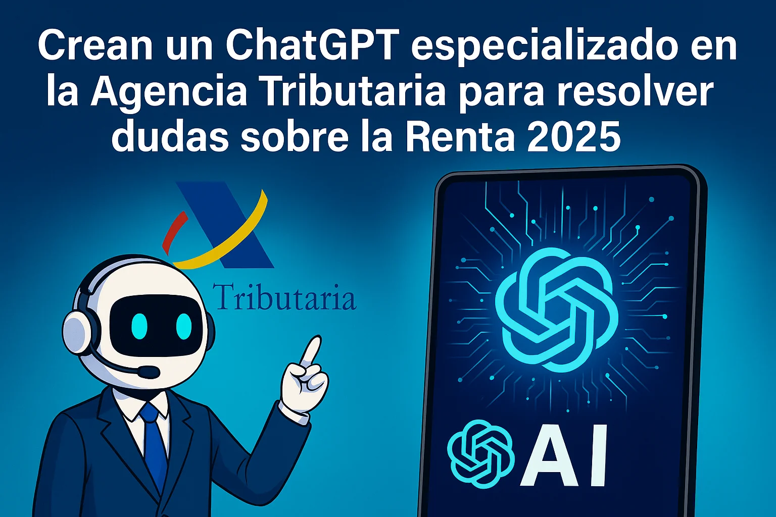 Crean un ChatGPT especializado en la Agencia Tributaria para resolver dudas sobre la Renta 2025
