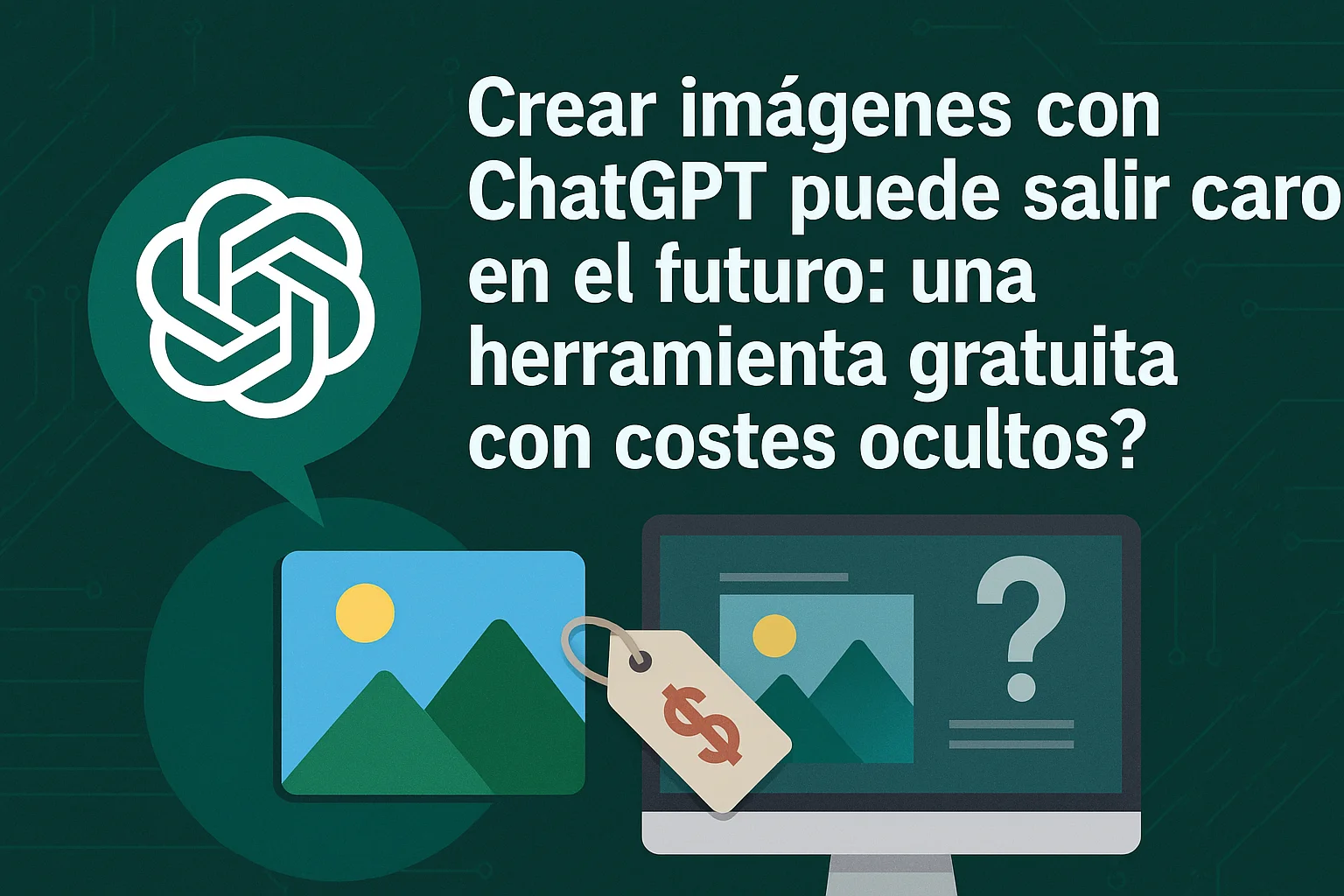 Crear imágenes con ChatGPT puede salir caro en el futuro