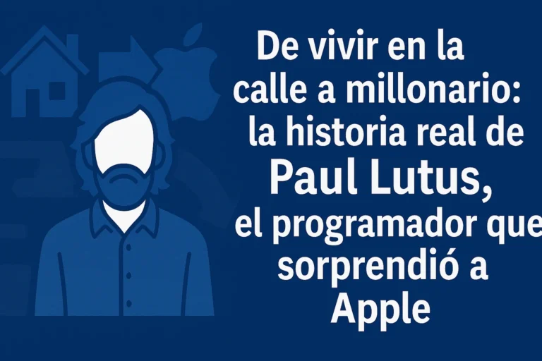 De vivir en la calle a millonario