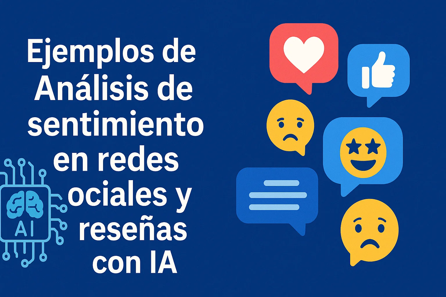 Ejemplos de Análisis de sentimiento en redes sociales y reseñas con IA