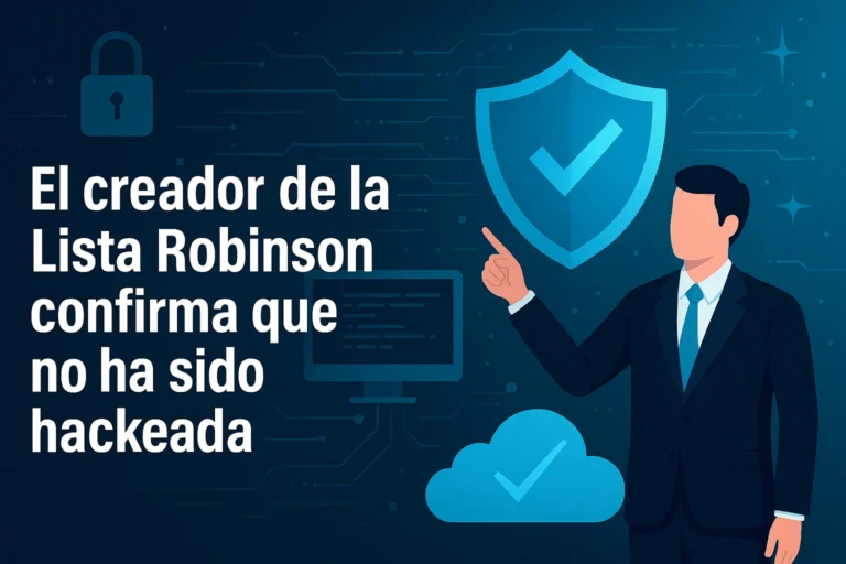 El creador de la Lista Robinson confirma que no ha sido hackeada
