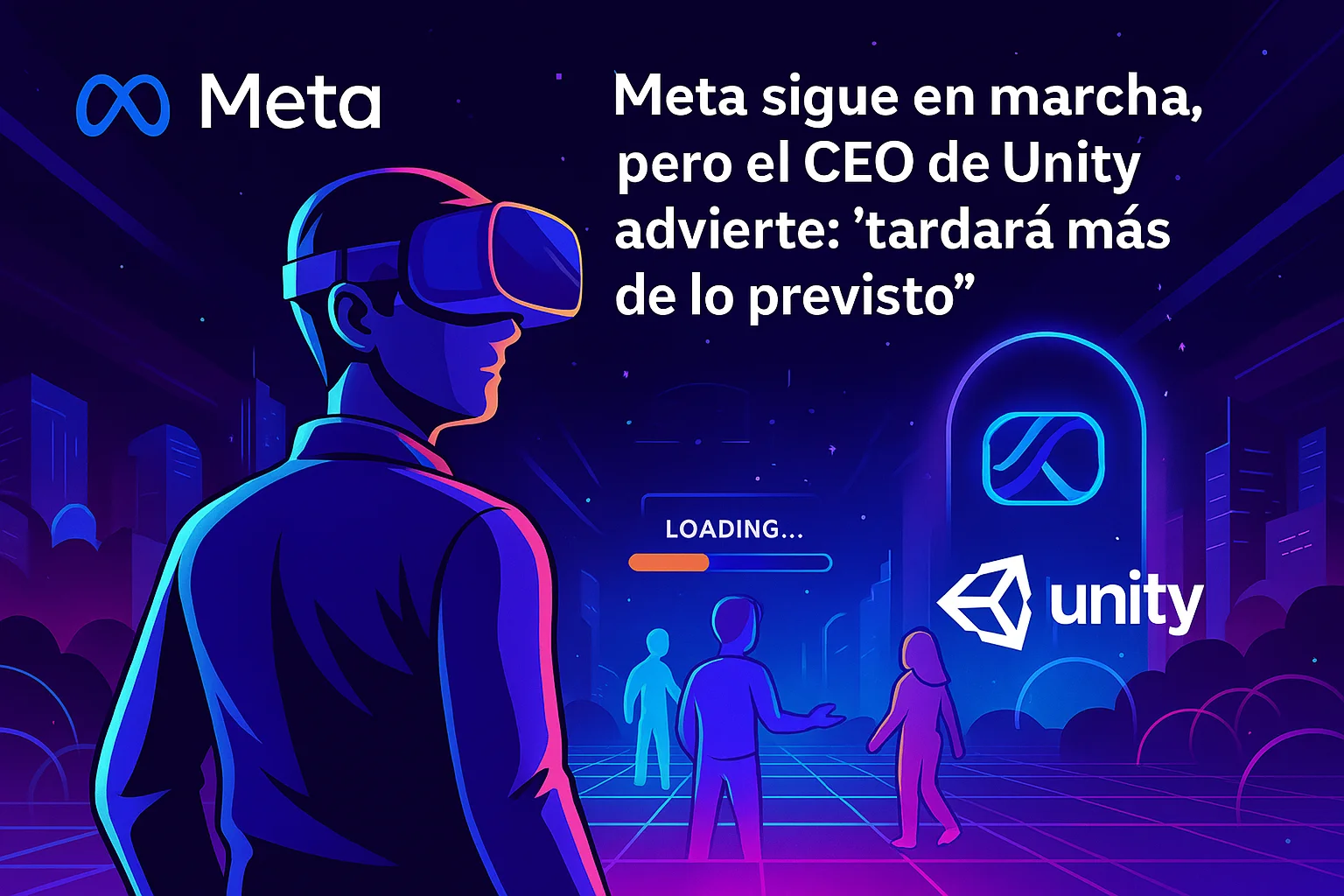 El metaverso de Meta sigue en marcha, pero el CEO de Unity advierte