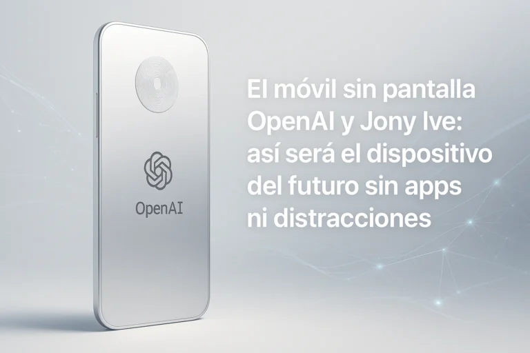 El móvil sin pantalla de OpenAI y Jony Ive