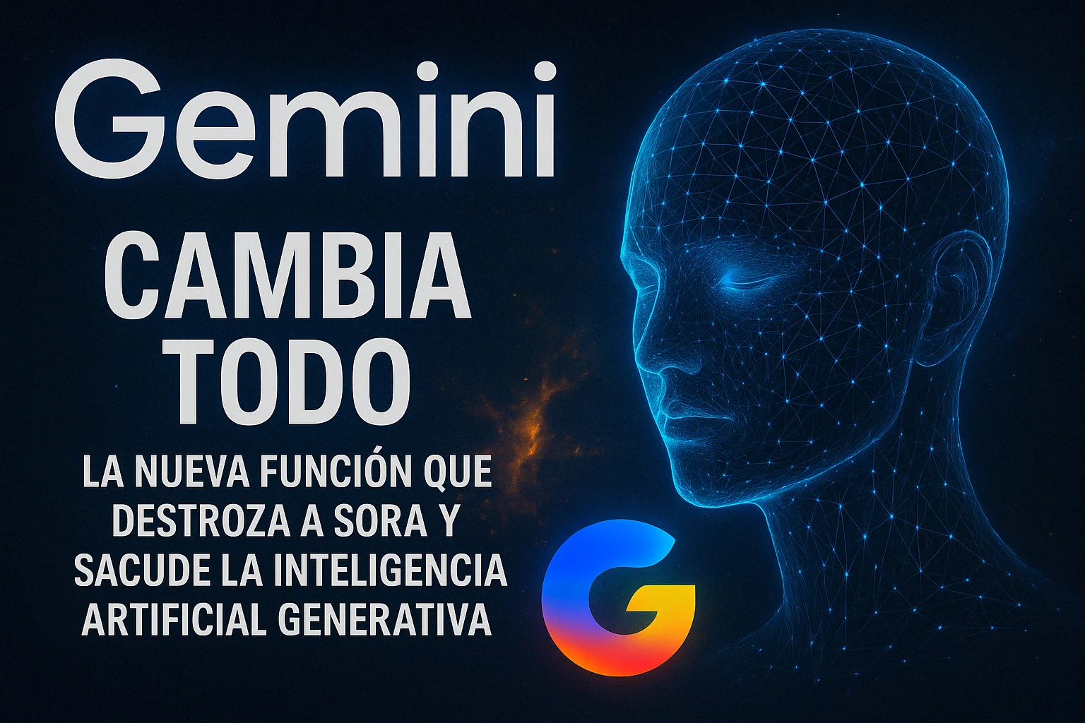 Gemini cambia todo la nueva función que destroza a Sora