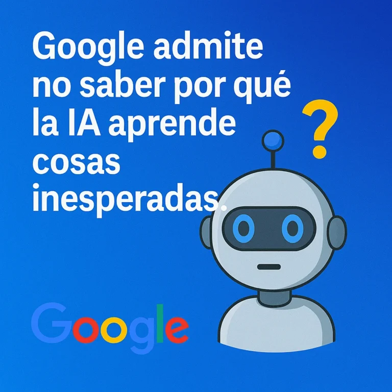 Google admite que no sabe por qué su inteligencia artificial aprende cosas inesperadas