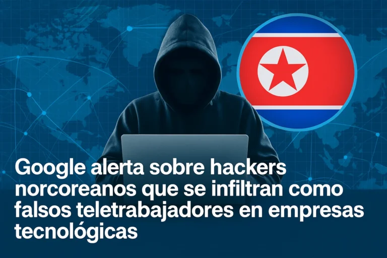 Google alerta sobre hackers norcoreanos que se infiltran como falsos teletrabajadores en empresas tecnológicas