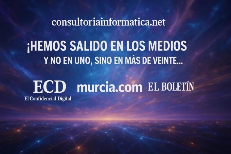 Hemos salido en los medios, referente en inteligencia artificial para pymes
