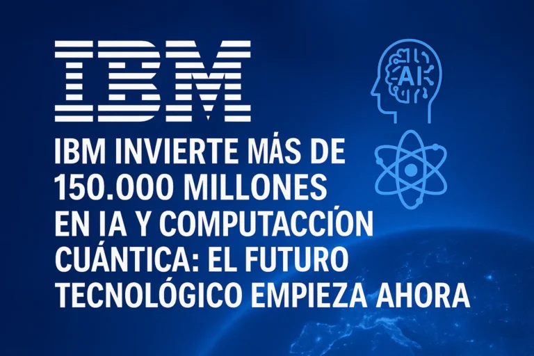 IBM invierte más de 150.000 millones en inteligencia artificial y computación cuántica