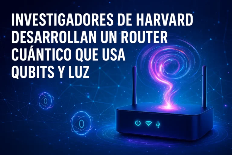 Investigadores de Harvard desarrollan un router cuántico que usa qubits y luz