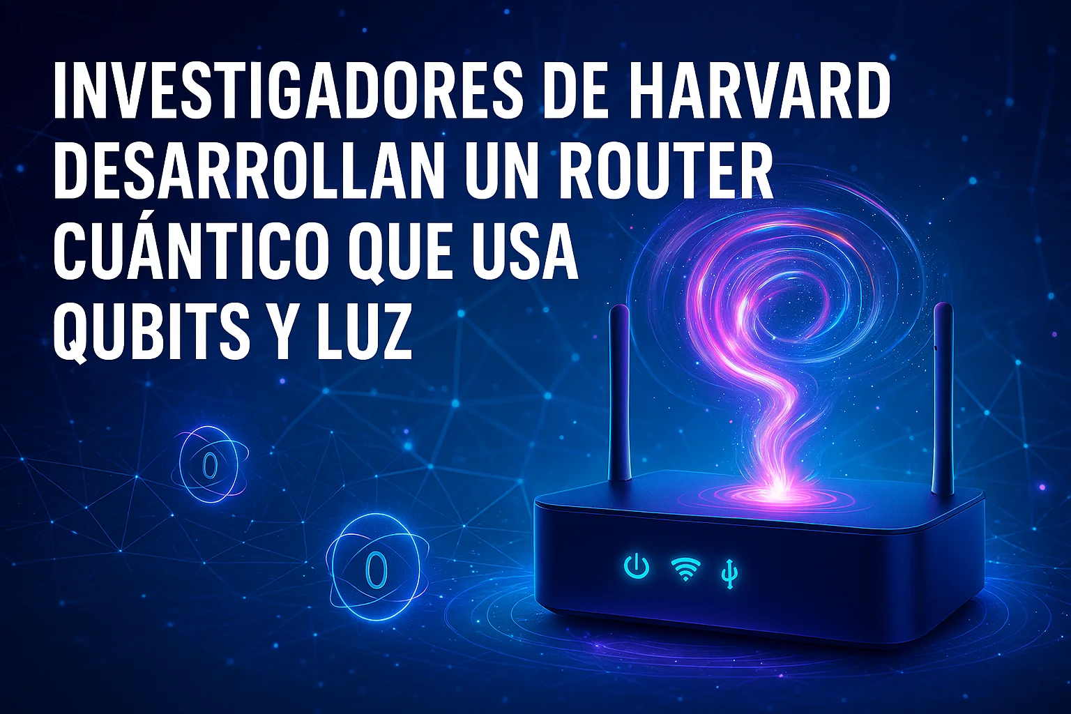 Investigadores de Harvard desarrollan un router cuántico que usa qubits y luz