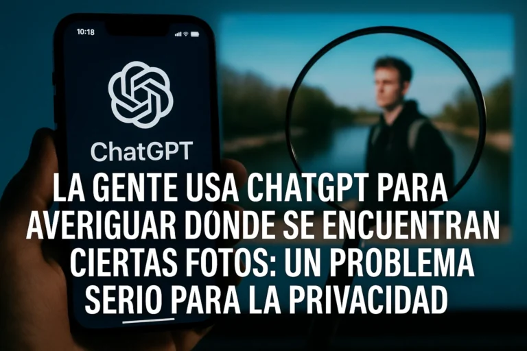 La gente usa ChatGPT para averiguar dónde se encuentran ciertas fotos