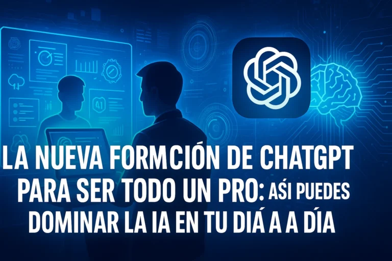 La nueva formación de ChatGPT para ser todo un pro