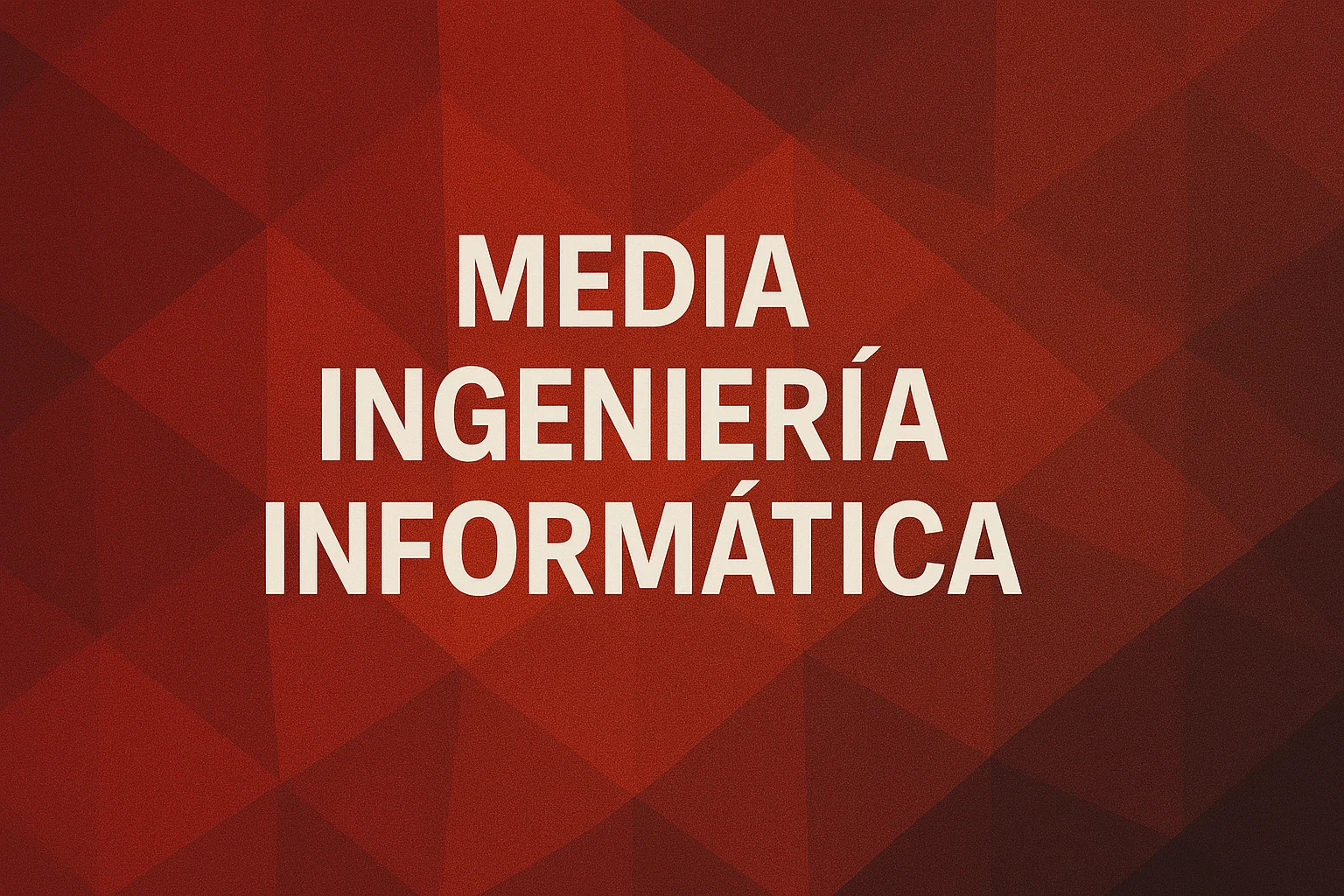 Media ingeniería informática