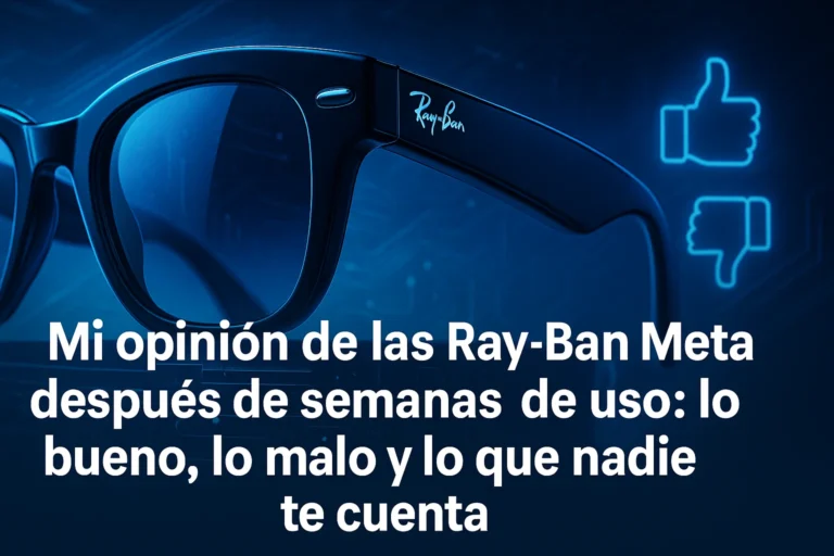 Mi opinión de las Ray-Ban Meta después de semanas de uso