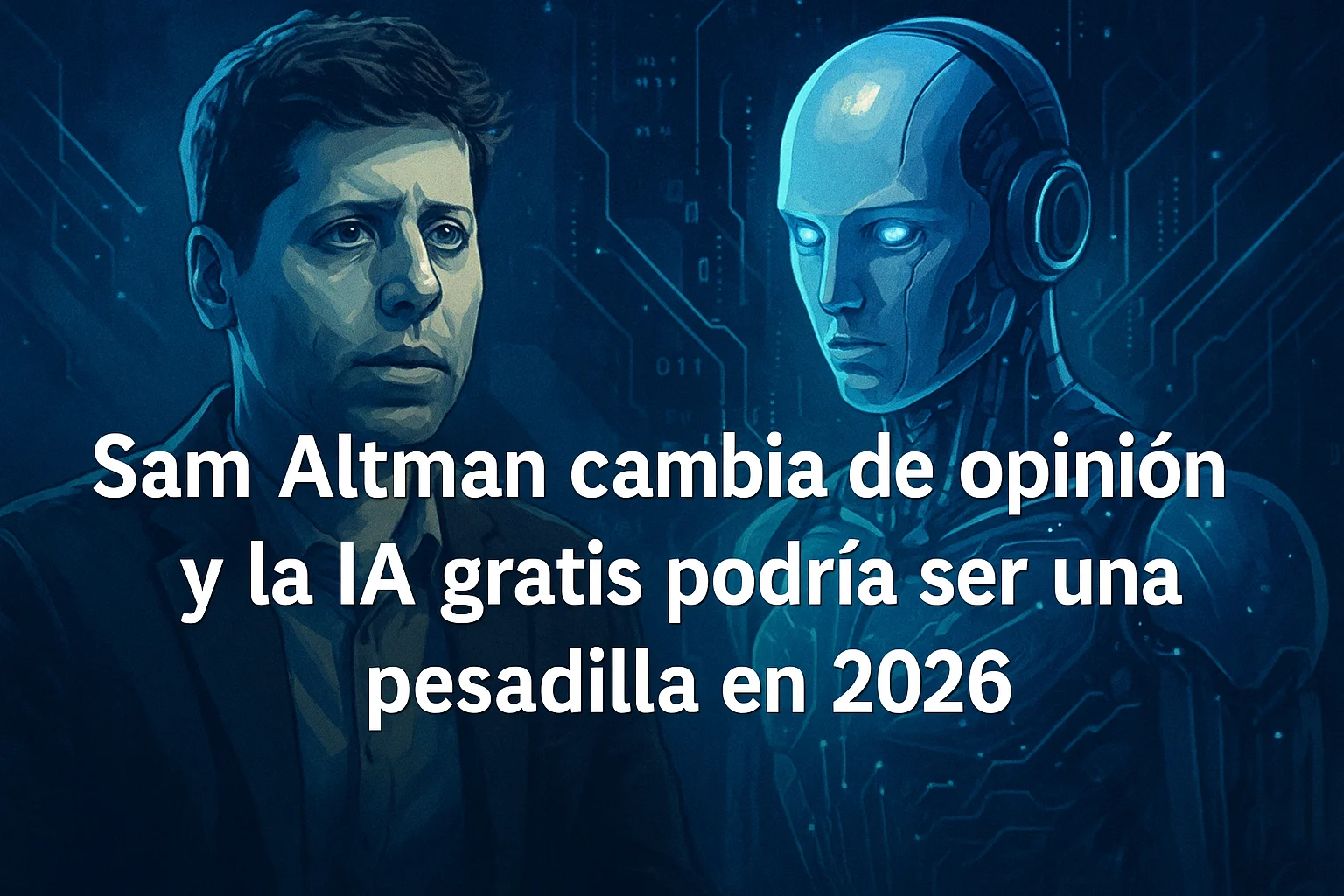 Sam Altman cambia de opinión y la IA gratis podría ser una pesadilla en 2026