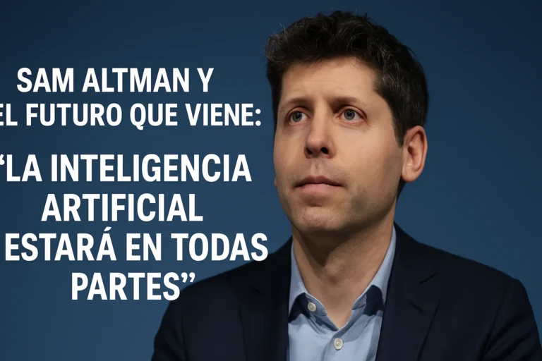 Sam Altman y el futuro que viene
