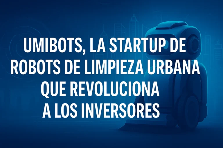 Umibots la startup de robots de limpieza urbana
