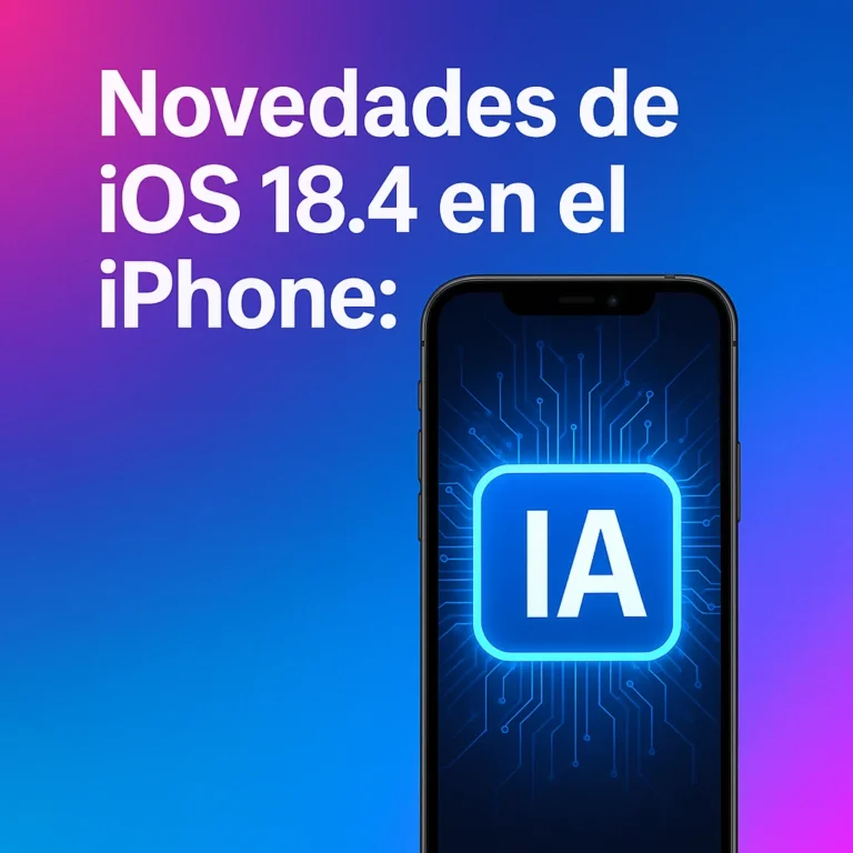 iOS 18.4 todas las novedades que llegan al iPhone con la nueva actualización