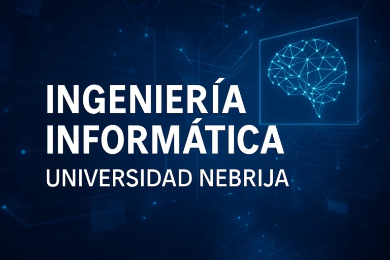 ingenieria informatica nebrija