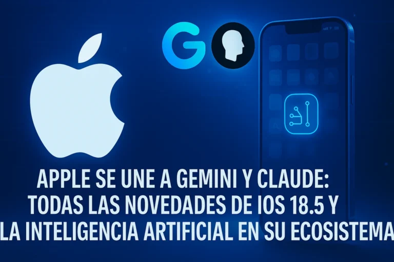Apple se une a Gemini y Claude todas las novedades de iOS 18.5 y la inteligencia artificial en su ecosistema