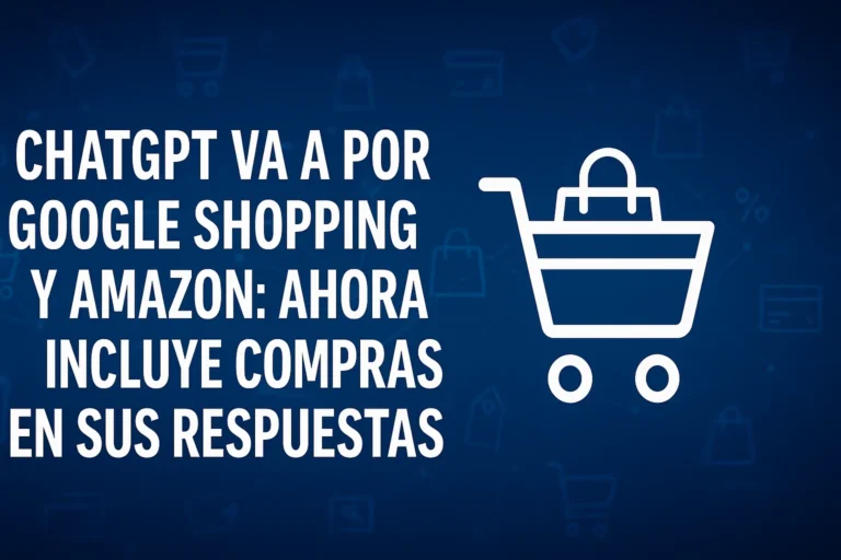 ChatGPT va a por Google Shopping y Amazon ahora incluye compras en sus respuestas