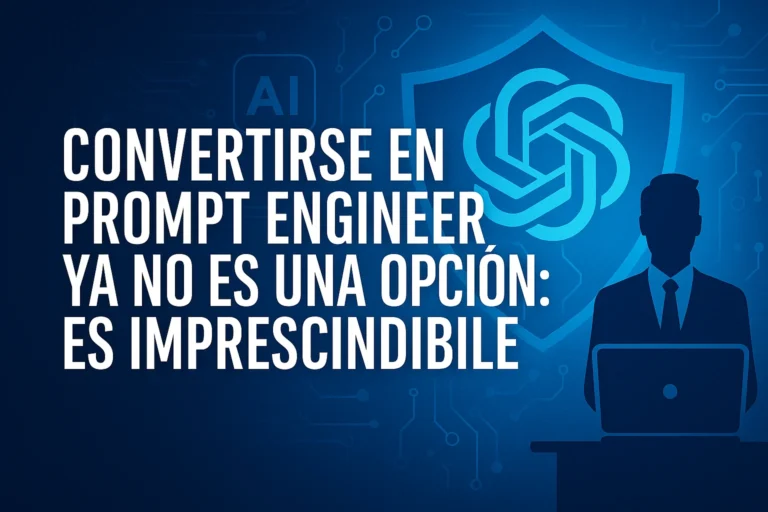 Convertirse en Prompt Engineer ya no es una opción es imprescindible