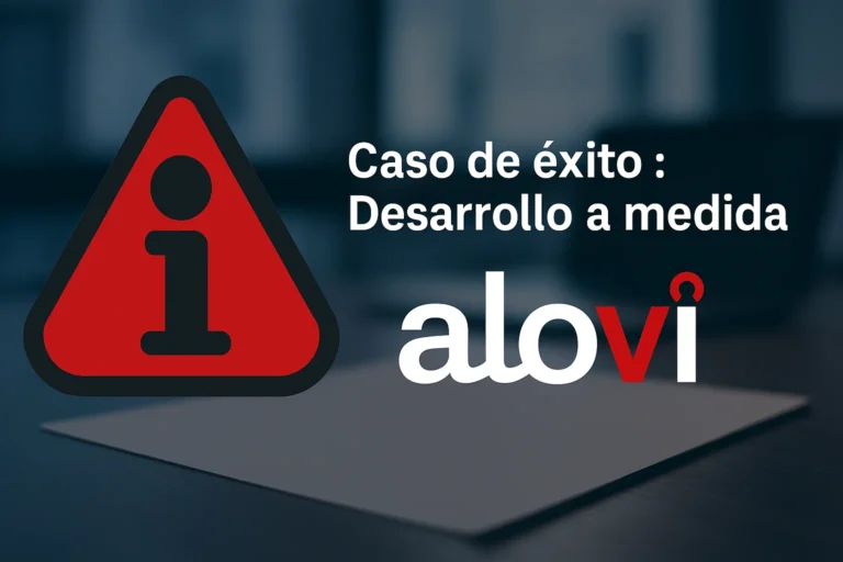 Desarrollo a medida del sistema de incidencias para ALOVI