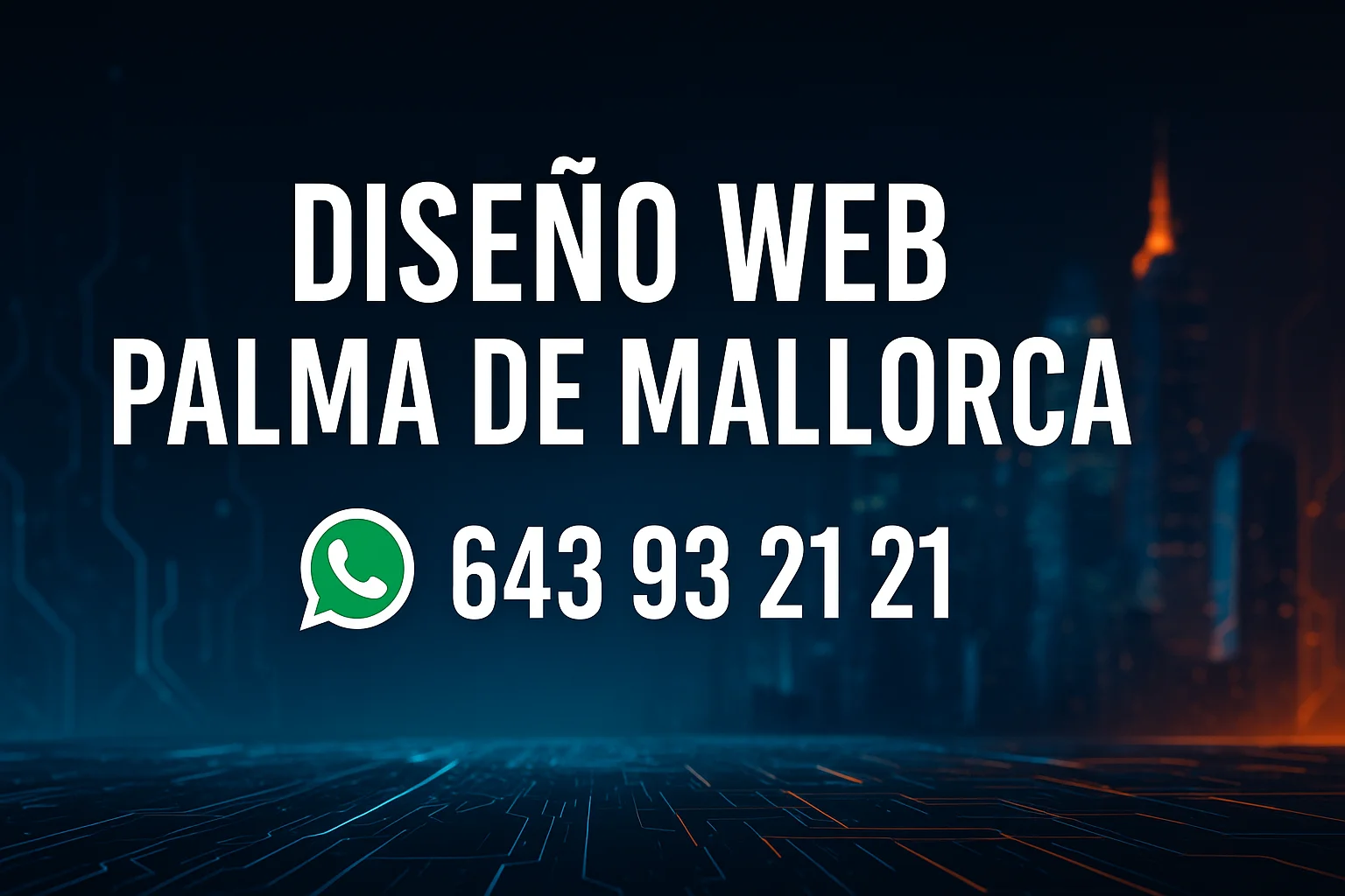 Diseño web Palma de Mallorca desde 150 €. Webs profesionales, rápidas y optimizadas. Pide presupuesto sin compromiso.