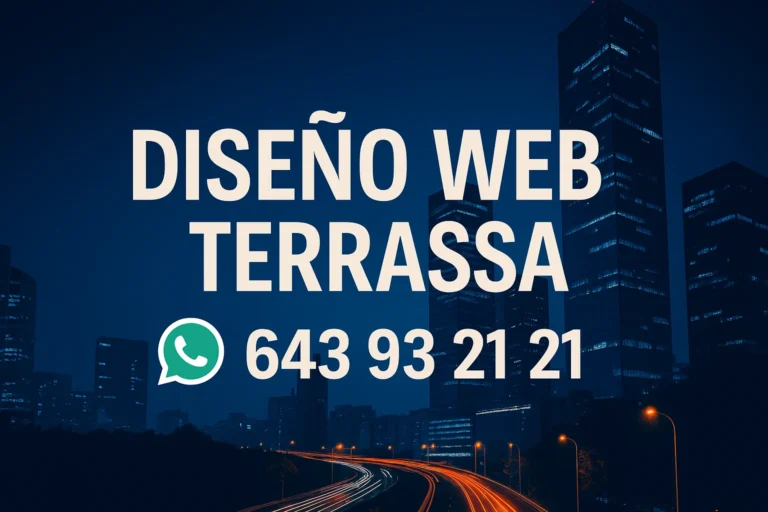 Diseño web Terrassa