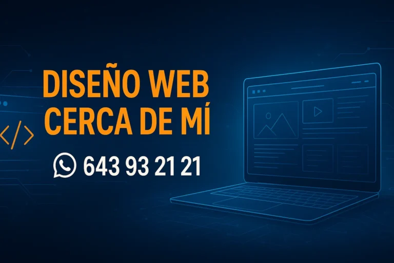 Diseño web cerca de mí