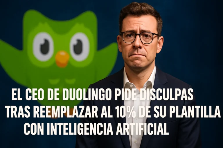 El CEO de Duolingo pide disculpas