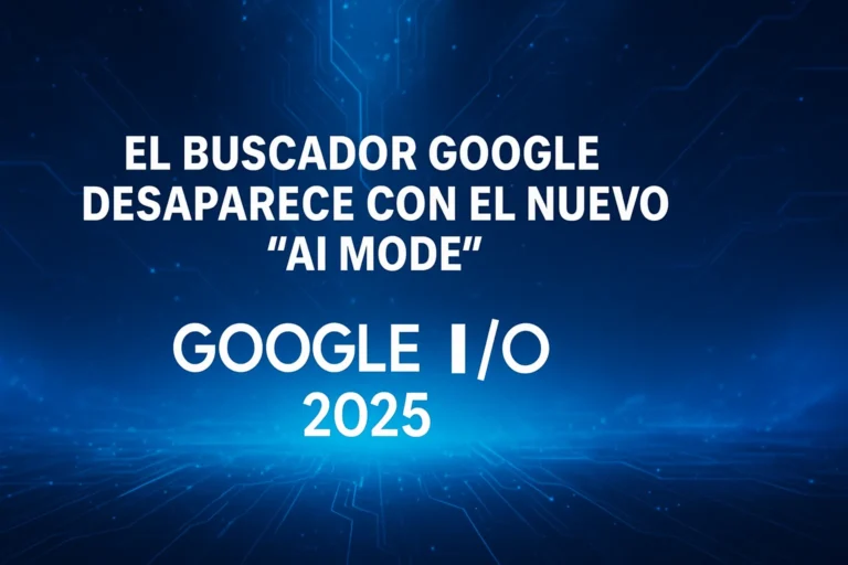 El buscador google desaparece con el nuevo