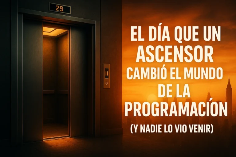 El día que un ascensor cambió el mundo de la programación