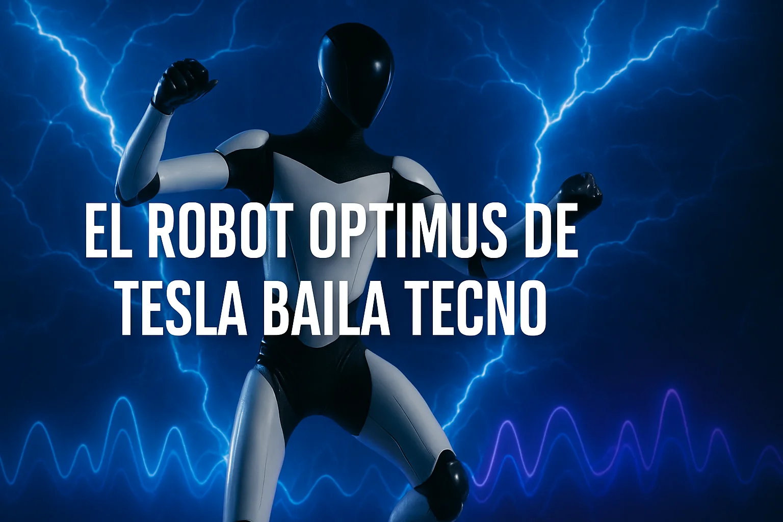 El robot Optimus de Tesla baila tecno